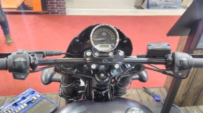 Harley-Davidson Street Rod instrument cluster at GIIAS 2017