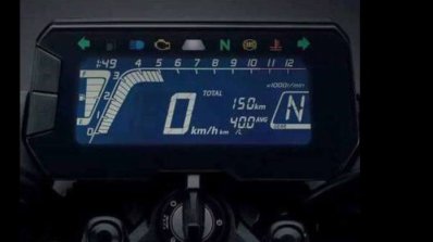 Honda 150 SS racer leaked brochure cluster