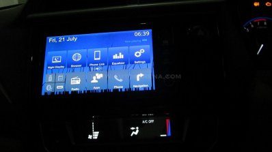 Honda Amaze Privilege Edition DIGIPAD infotainment system