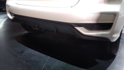 Honda Jazz Facelift RS at GIIAS 2017 rear bumper detail