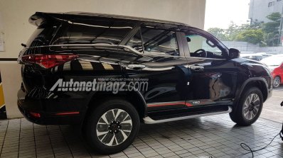 Indonesian-spec Toyota Fortuner TRD Sportivo right side