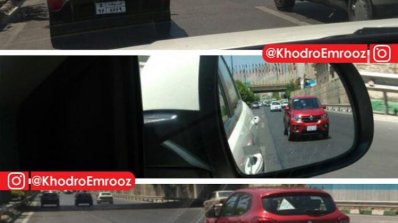 Iranian-spec Renault Kwid spy shots