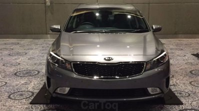 Kia Cerato Forte showcased at Kia dealer roadshow front