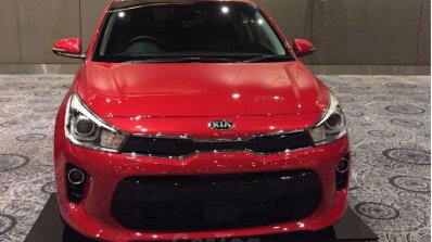 Kia Rio showcased at Kia dealer roadshow