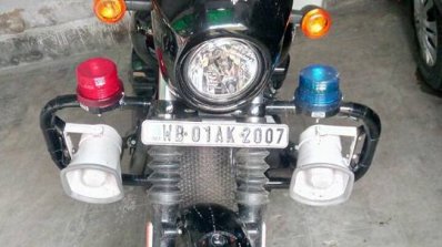 Kolkata Police Harley Davidson Street 750 front