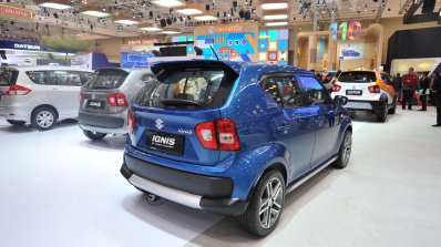 Maruti (Suzuki) Ignis G-Urban concept rear three quarter at the 2017 GIIAS Live