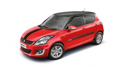 Maruti Swift personalised front three quarters