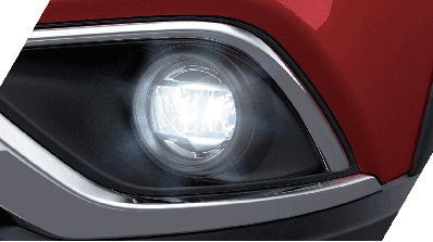 Mitsubishi Outlander India LED foglamps