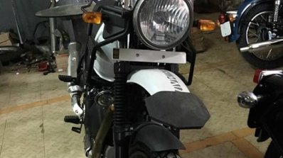 Royal Enfield Himalayan BS4 Spied front
