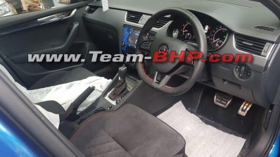 Skoda Octavia RS dashboard interior