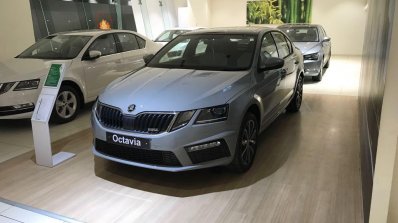 Skoda Octavia RS reaches indian dealerships front three quarters