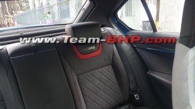 Skoda Octavia RS rear seat