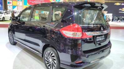Suzuki Ertiga Dreza rear three quarters at GIIAS 2017