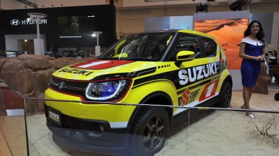 Suzuki Ignis Motocrosser Style at GIIAS 2017 left front three quarters