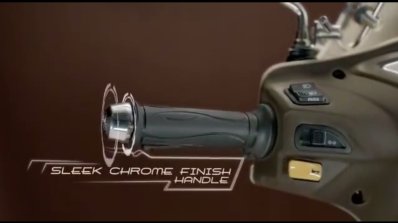 TVS Jupiter Classic Edition TVC classic edition chrome finish handle