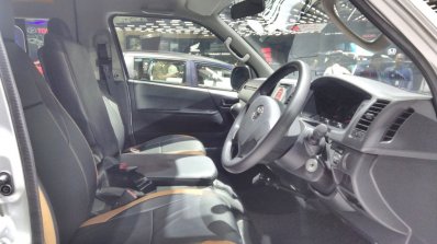 Toyota Hiace Luxury at GIIAS 2017 front seats