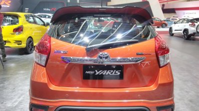 Toyota Yaris TRD Sportivo rear at GIIAS 2017