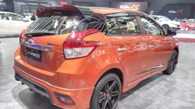 Toyota Yaris TRD Sportivo rear three quarters right side at GIIAS 2017