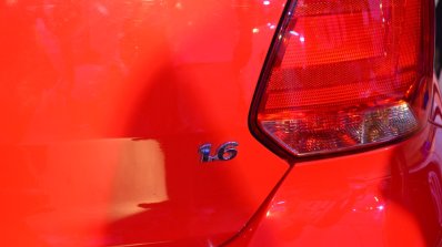 VW Cross Polo engine badge at Nepal Auto Show 2017