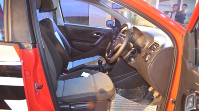 VW Cross Polo front seats at Nepal Auto Show 2017