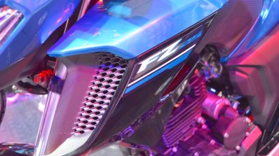 Yamaha FZ25 cowl at the Nepal Auto Show 2017