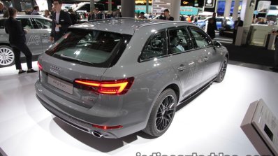 2017 Audi A4 Avant g-tron rear three quarters right side at IAA 2017
