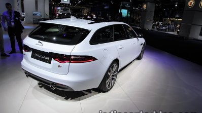 2017 Jaguar XF Sportbrake rear three quarters at the IAA 2017