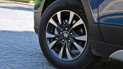 2017 Maruti S-Cross facelift alloy wheel