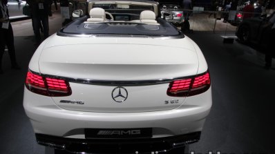 2017 Mercedes-AMG S 65 Cabriolet (facelift) rear at the IAA 2017