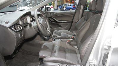 2017 Opel Astra Sports Tourer CNG front seats at the IAA 2017