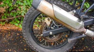2017 Royal Enfield Himalayan Fi rear wheel
