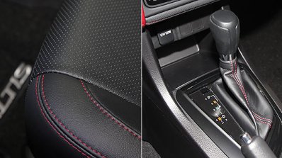 2017 Toyota Corolla X (facelift) seat cover and gearshift lever cover