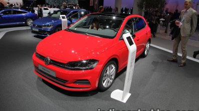 2017 VW Polo Beats Edition parked at IAA 2017