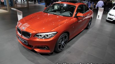 2018 BMW 2 Series Coupe (LCI) front three quarter at the IAA 2017