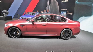 2018 BMW M5 First Edition left side at the IAA 2017 - Live