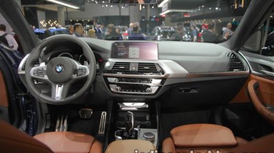 2018 BMW X3 dashboard at IAA 2017