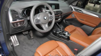 2018 BMW X3 interior dashboard at IAA 2017