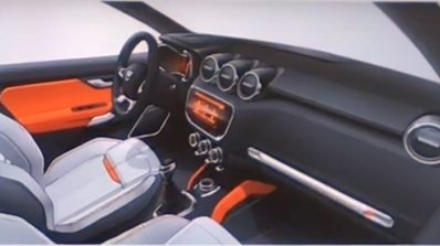 2018 Dacia Duster (2018 Renault Duster) dashboard leaked sketch