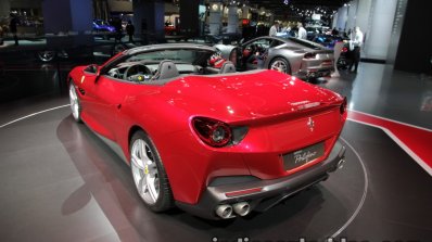 2018 Ferrari Portofino rear three quarters left