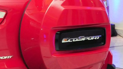 2018 Ford EcoSport spare wheel cover