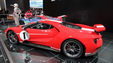 2018 Ford GT '67 Heritage Edition side at the IAA 2017