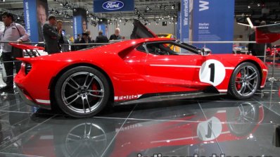 2018 Ford GT '67 Heritage Edition wheel at the IAA 2017