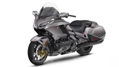 2018 Honda Goldwing leaked grey bagger version