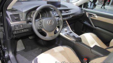 2018 Lexus CT 200h interior at IAA 2017