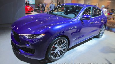 2018 Maserati Levante front three quarters at IAA 2017