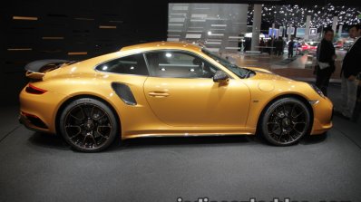 2018 Porsche 911 Turbo S Exclusive Series side at the IAA 2017