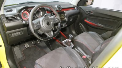 2018 Suzuki Swift Sport interior at IAA 2017