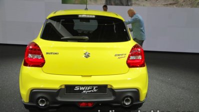 2018 Suzuki Swift Sport rear at IAA 2017