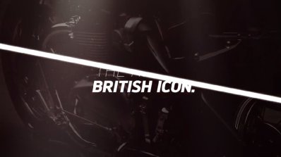 2018 Triumph Bonneville Speedmaster teased engine