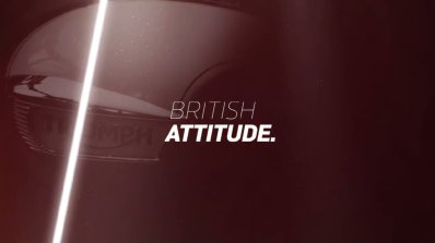 2018 Triumph Bonneville Speedmaster teased tank